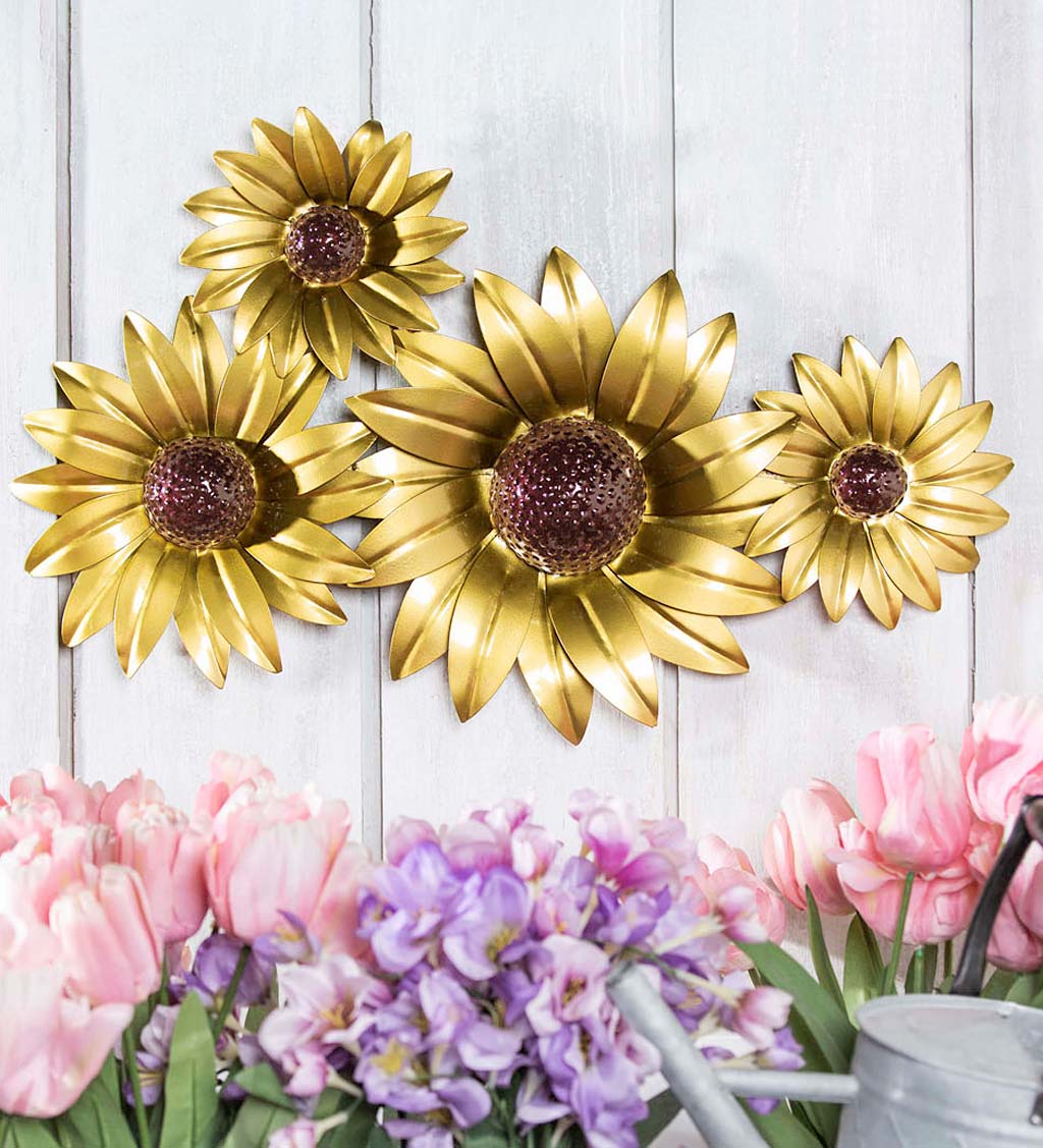 Sunflower Metal Wall Décor