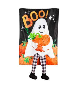 Kickin’ Ghost Garden Flag