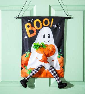 Kickin’ Ghost Garden Flag