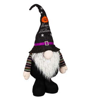 Oversized Lighted Plush Halloween Gnome