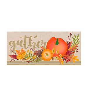 Fall, Harvest and Holiday Sassafras Mat Set
