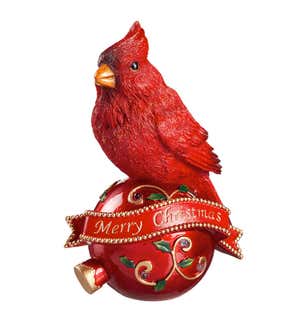 LED Color Changing Christmas Cardinals, Set of 2