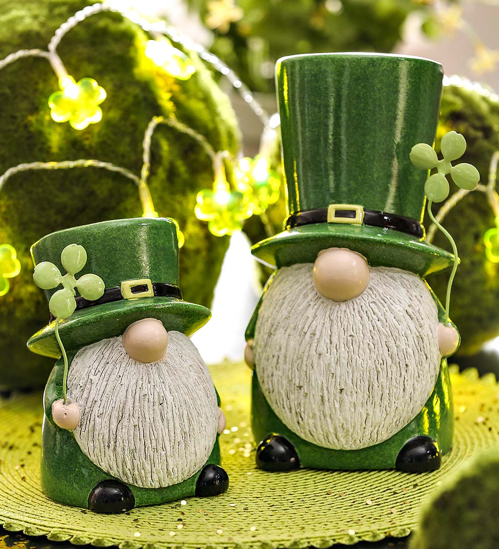 St. Patrick's Day Gnomes, Set of 2