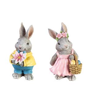 Easter Sunday Rabbits, Set of 2