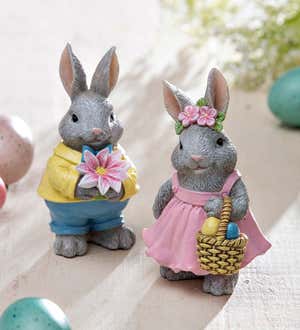 Easter Sunday Rabbits, Set of 2