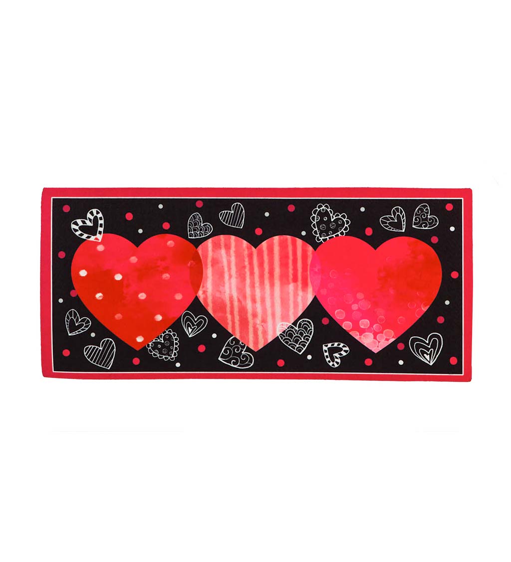 Valentine's Heart Trio Sassafras Switch Mat