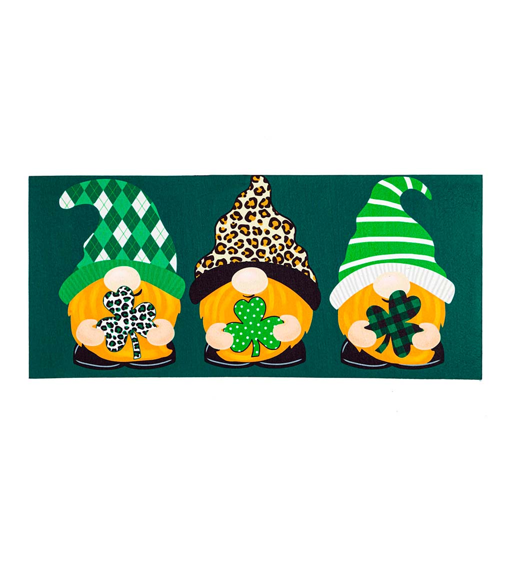 St. Patrick's Patterned Gnomes Sassafras Switch Mat