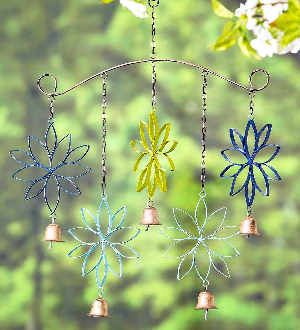 Enchanted Garden® 36 Hummingbird Wind Chime Yard Stake at Menards®