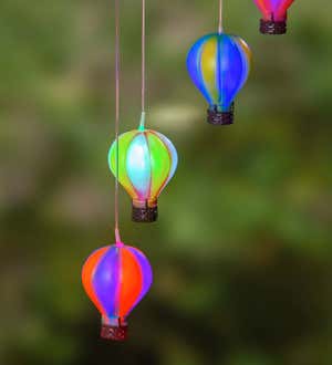 Color-Changing Solar Mobile with Spinning Light Refractor
