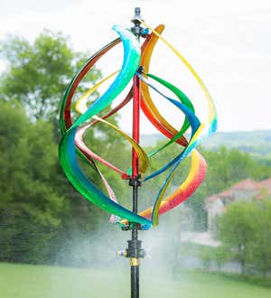 Misting Helix Wind Spinner
