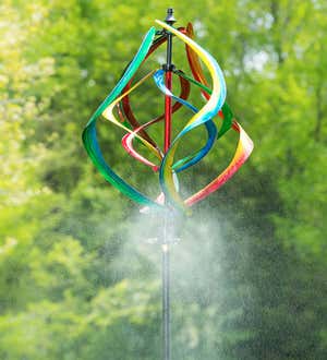 Misting Helix Wind Spinner