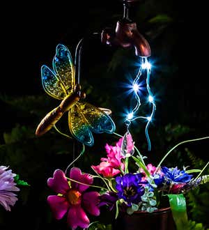 Dragonfly Twinkling Light Solar Garden Stake