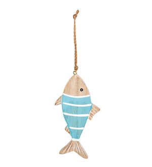 Coastal Fish Hanging Décor, Set of 6