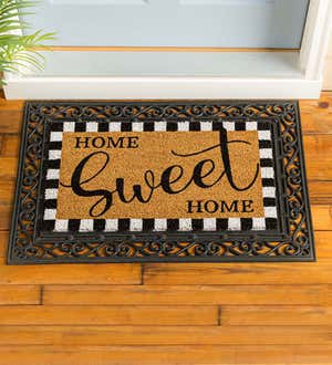 Home Sweet Home Decorative Coir Mat
