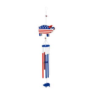 Patriotic Wind Chimes, Set of 3