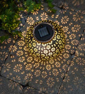 Cutout Solar Lantern with Shadows
