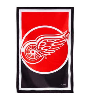 NHL Hockey Burlap House Flag