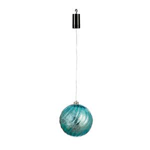 Indoor/Outdoor LED Large Shimmer Ball Ornament