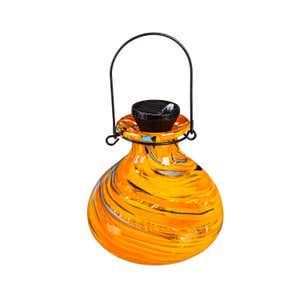 Compact Color Swirl Solar Lantern