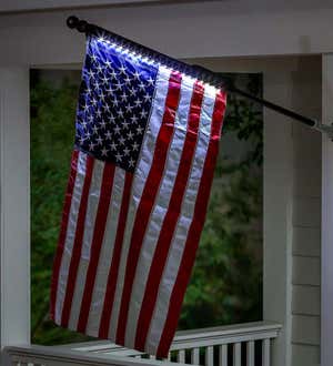 Solar Light for House Flag