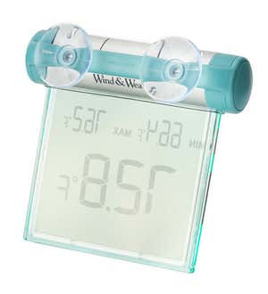 Special! Easy-To-Read Weather-Resistant Outdoor Digital Window Thermometer