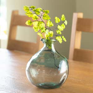 Oval Recycled Glass Balloon Vase