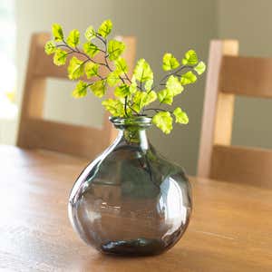 Oval Recycled Glass Balloon Vase