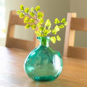 Oval Recycled Glass Balloon Vase