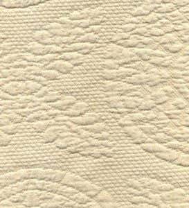 Twin USA-Made Abigail Adams 100% Cotton Matelasse Textured Bedspread