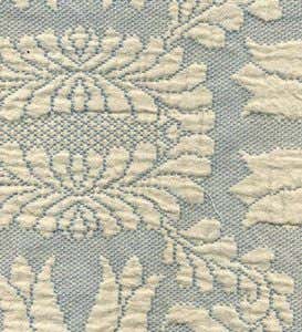 Twin USA-Made Abigail Adams 100% Cotton Matelasse Textured Bedspread