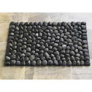 River Rock Floor Mat - Black