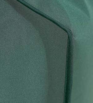 Classic Outdoor Furniture Cover For Extra-Large Rectangle Table and Chairs - Green