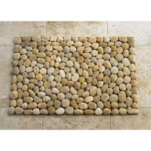 River Rock Floor Mat - Black