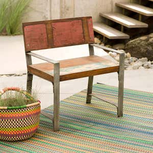 Greenwich Reclaimed Wood Outdoor Chair