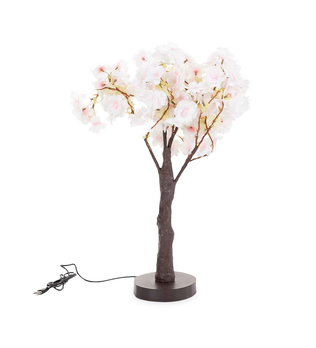 Lighted Tabletop Weeping Cherry Tree