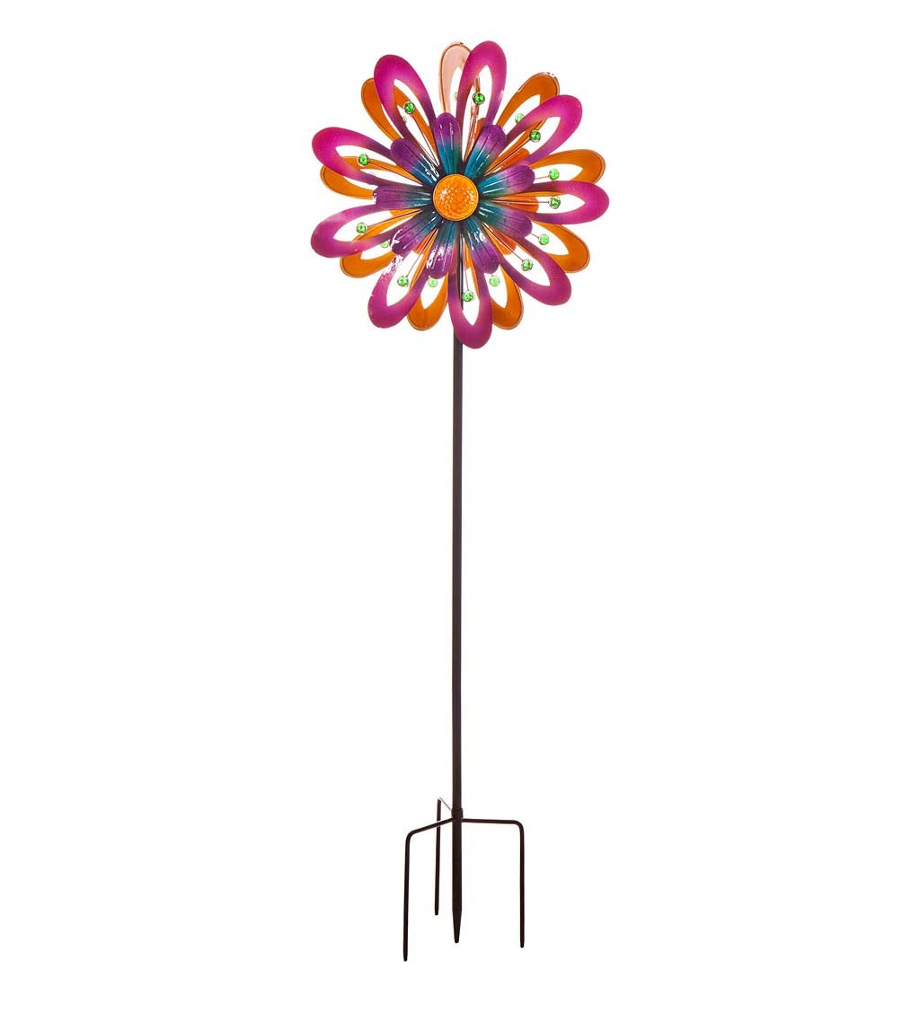 Flower Power Wind Spinner