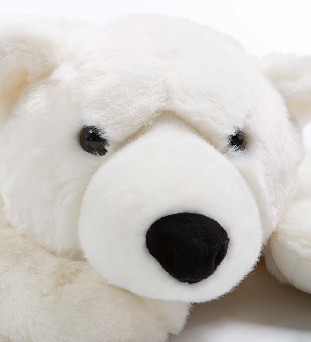 Polar Bear Oversized Plush Cuddle Animal Body Pillow