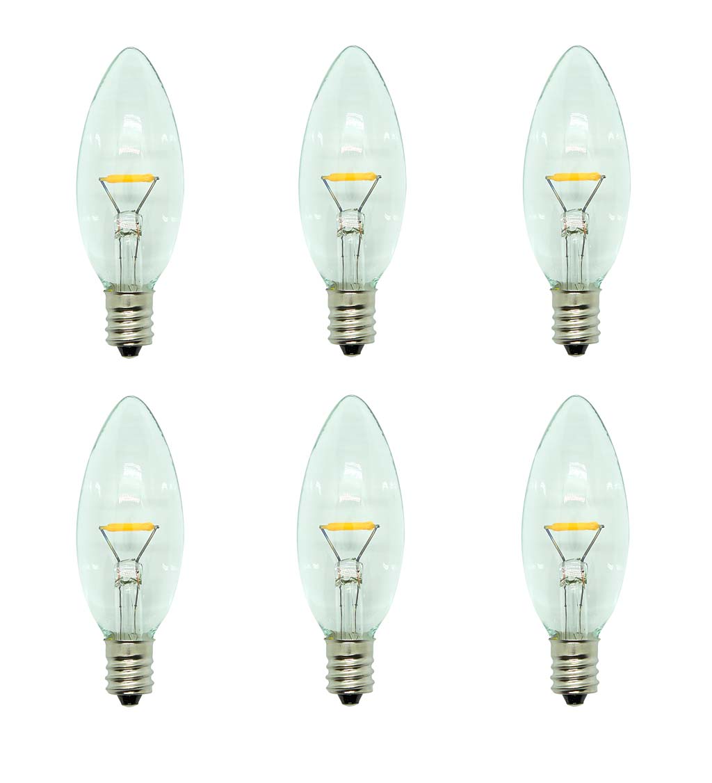 Replacement LED Bulbs, Set of 6