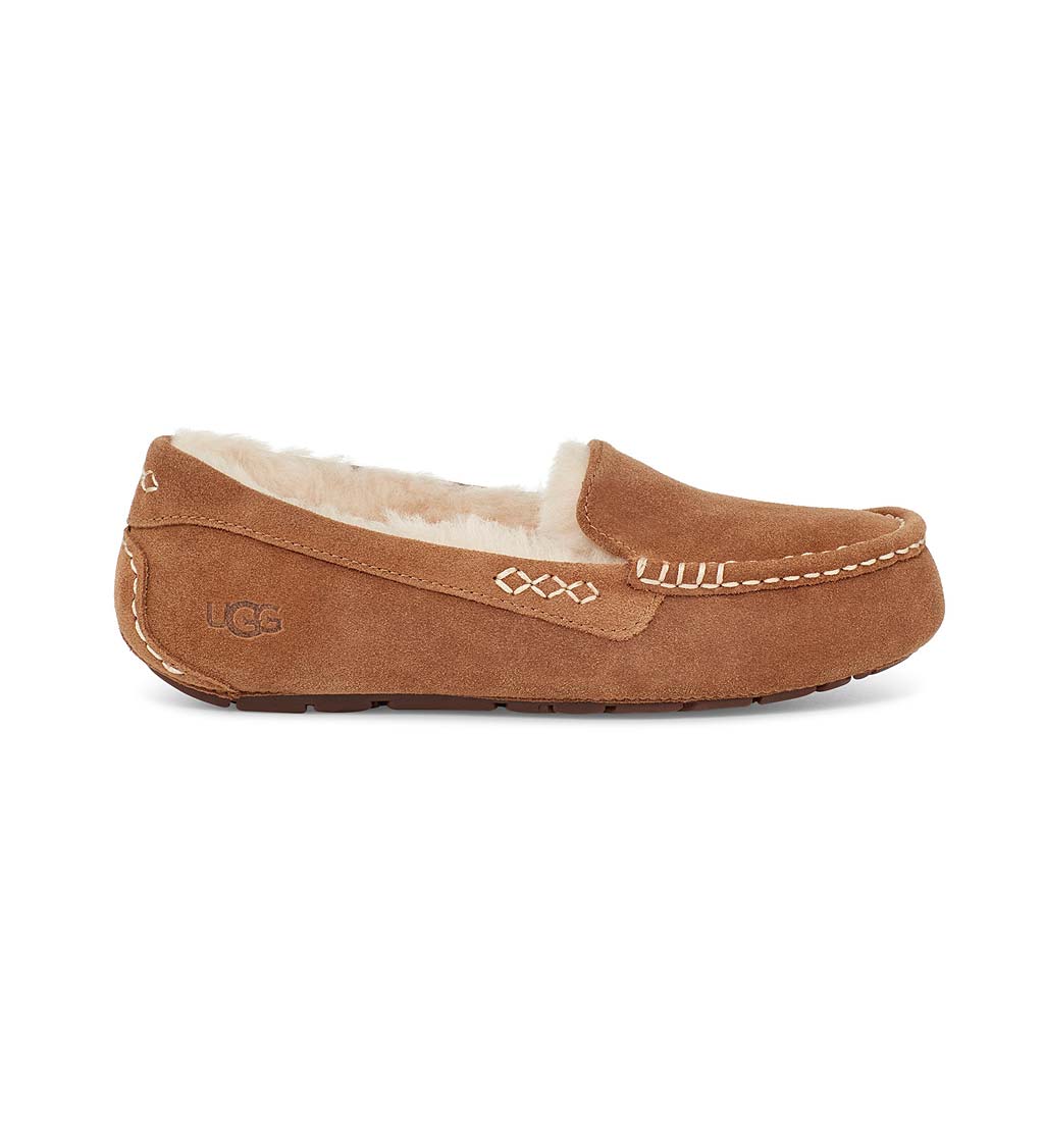 UGG Ansley Women's Suede Moccasin Slippers