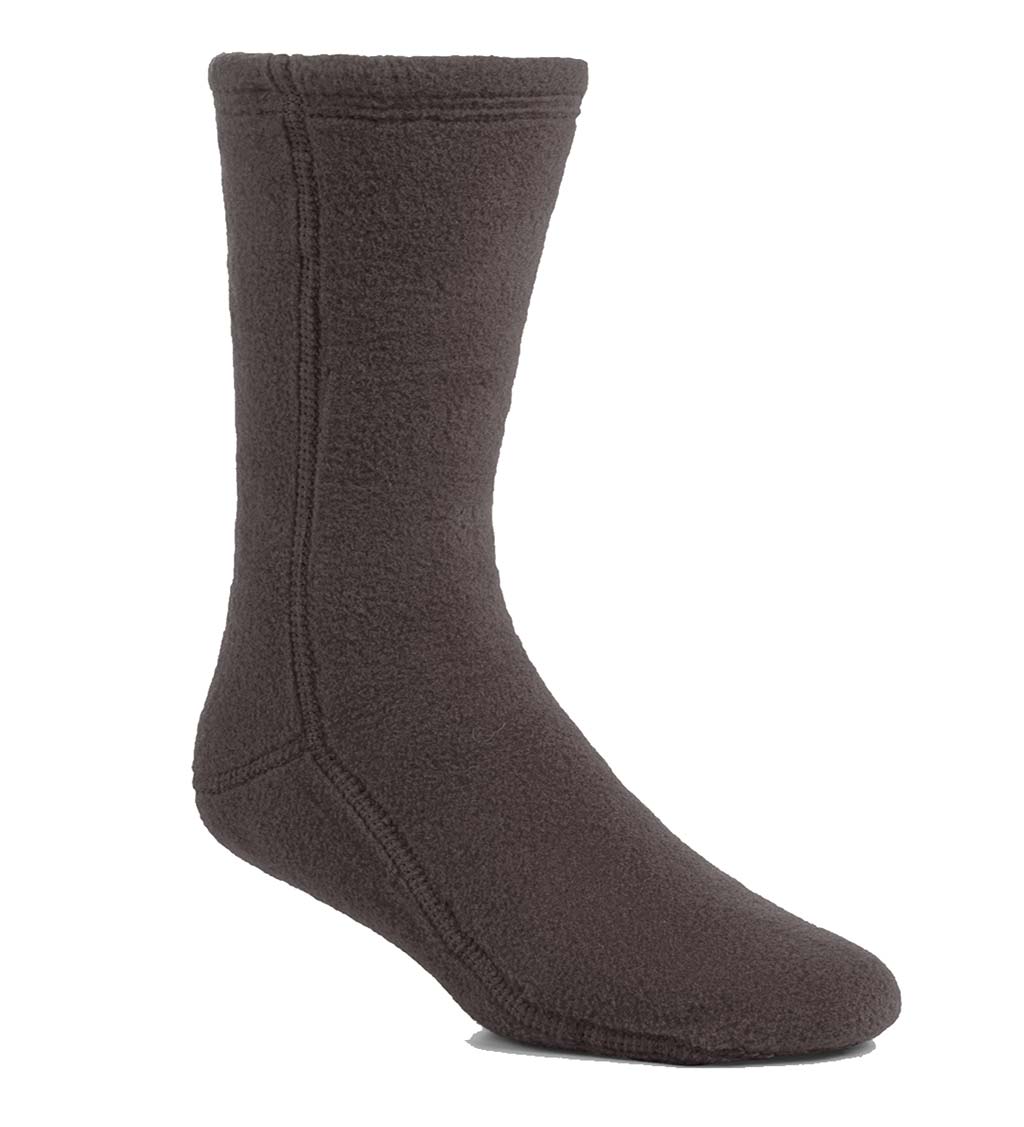 Acorn Fleece Socks in Solid Colors swatch image
