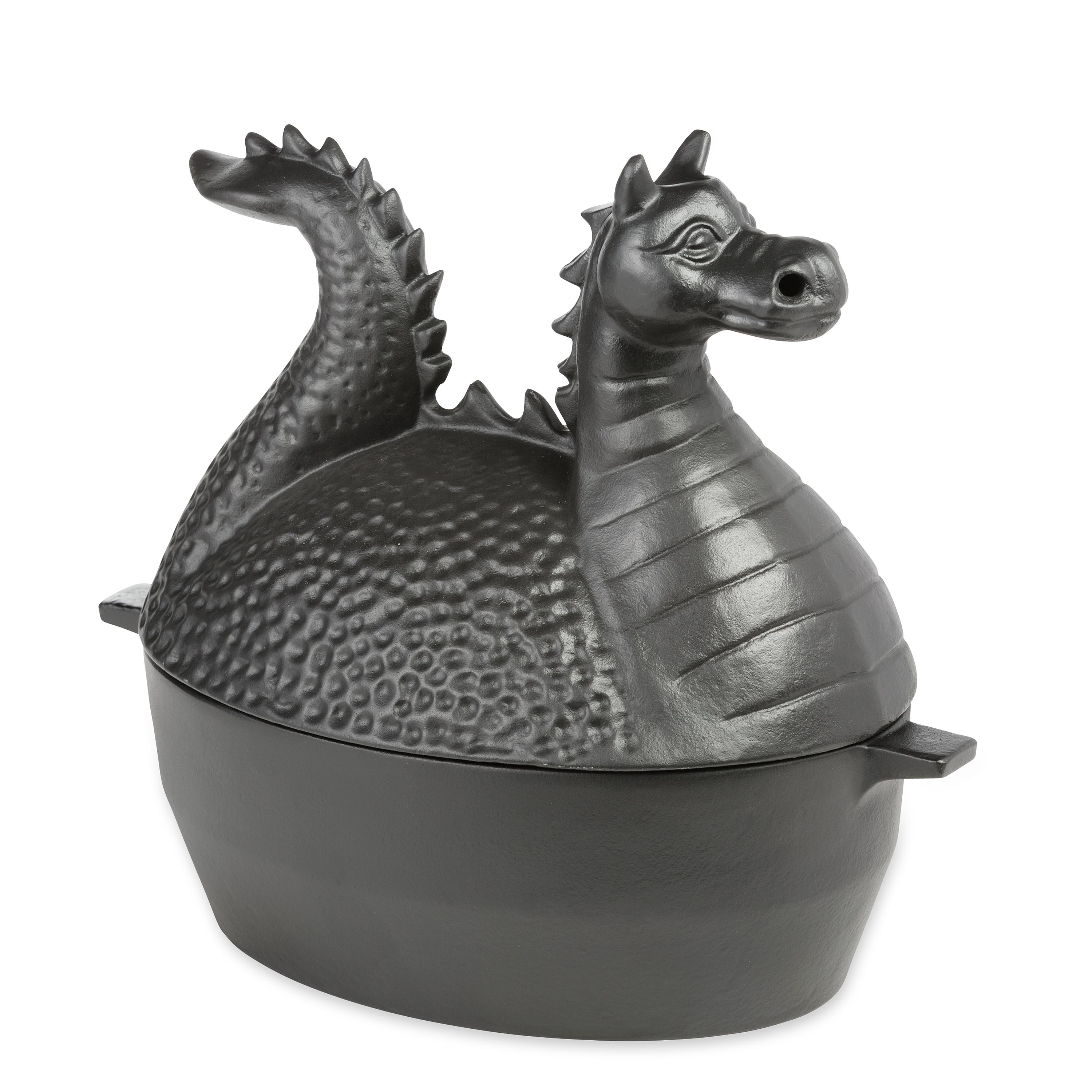 Dragon Woodstove Steamer in Cast Iron