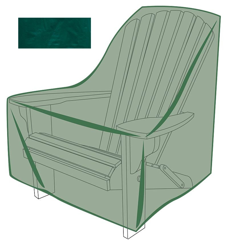 Classic Outdoor Furniture Cover For Adirondack Chair - Green