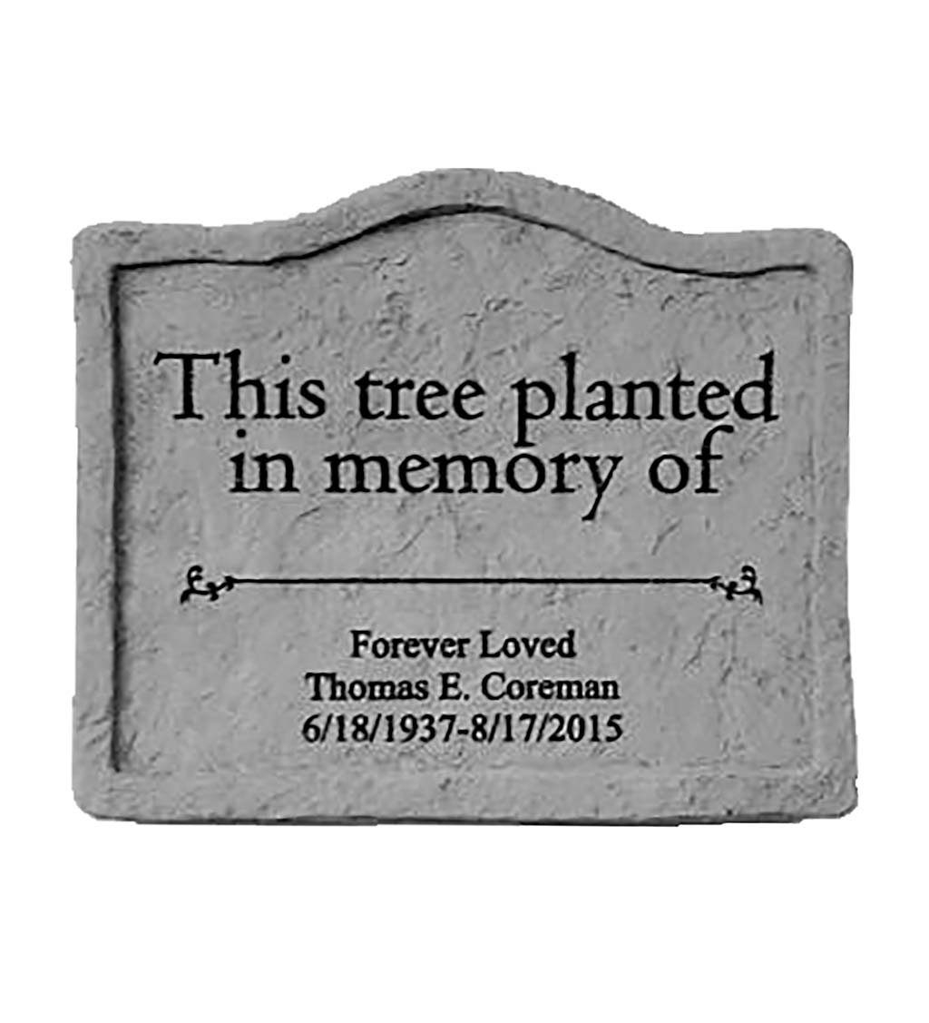 Personalized This Tree Memorial Garden Stone