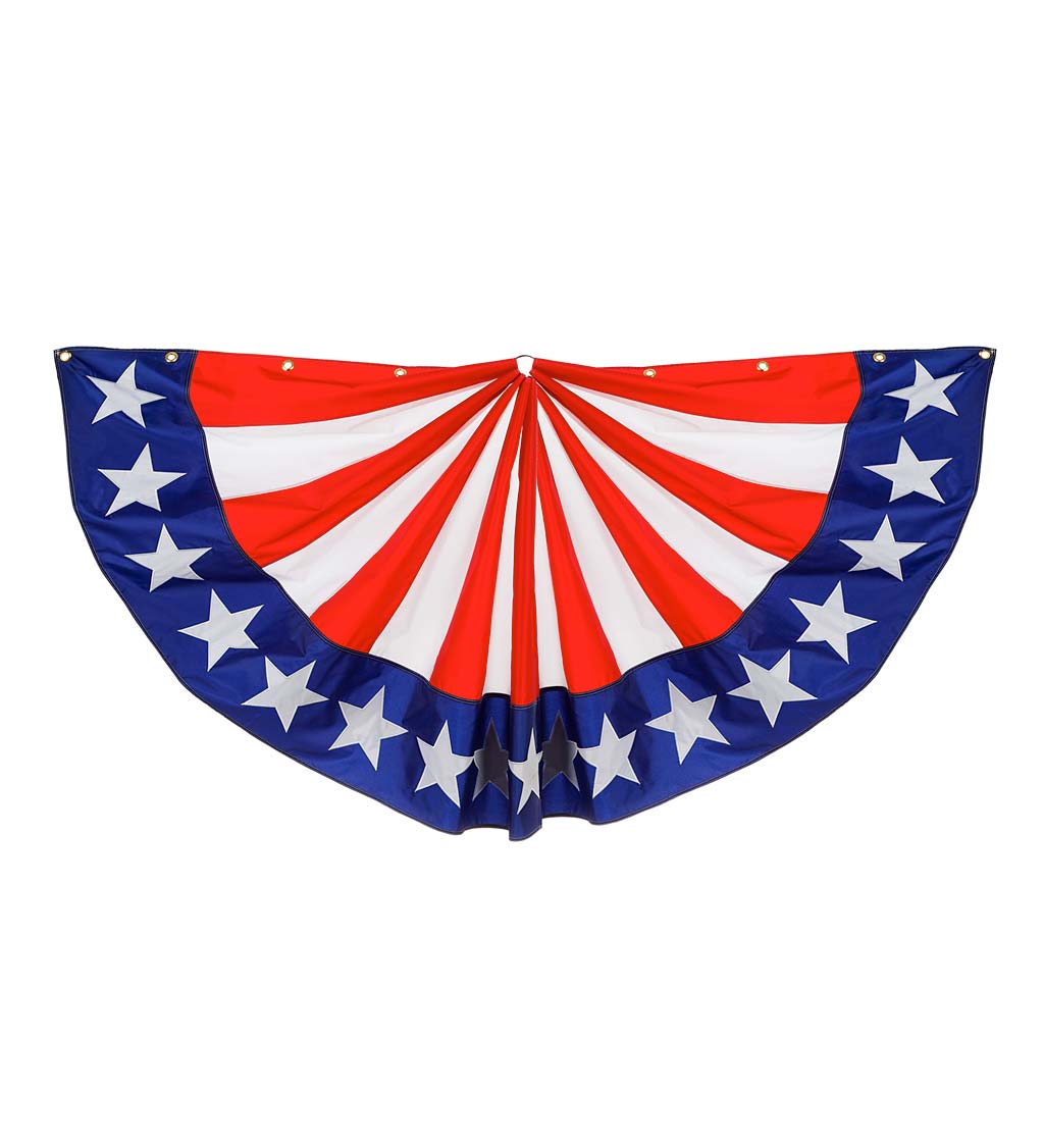 Large Half-Round Stars and Stripes Bunting | Eligible for Promotions ...