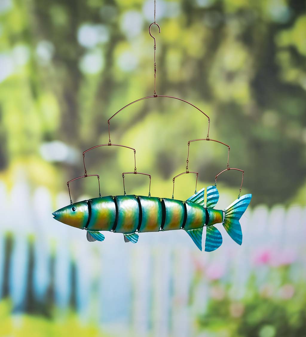 Iridescent Flying Fish Mobile