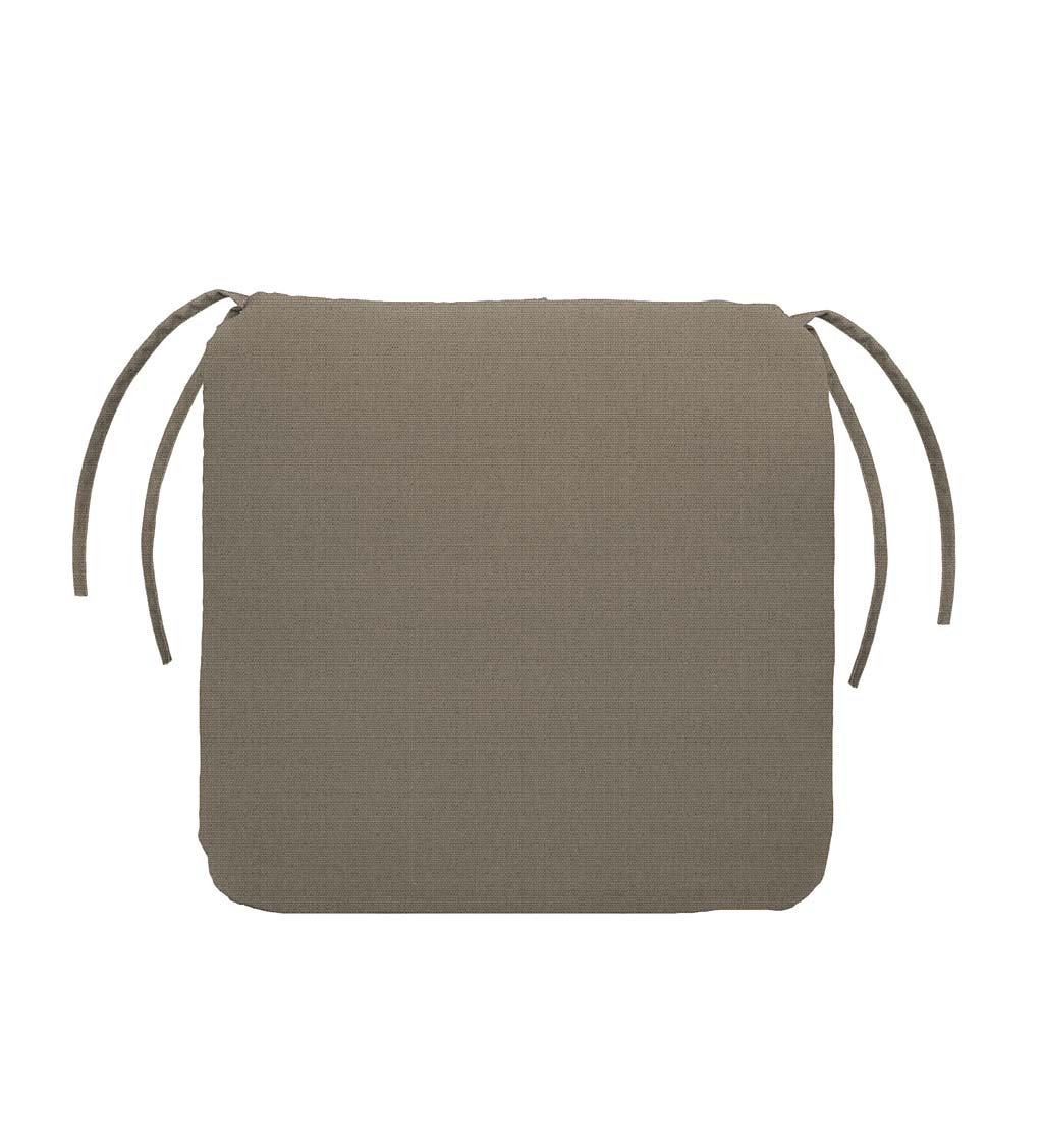 Suntastic Premium Square Chair Cushion with Ties, 18½" x 16½" x 3"