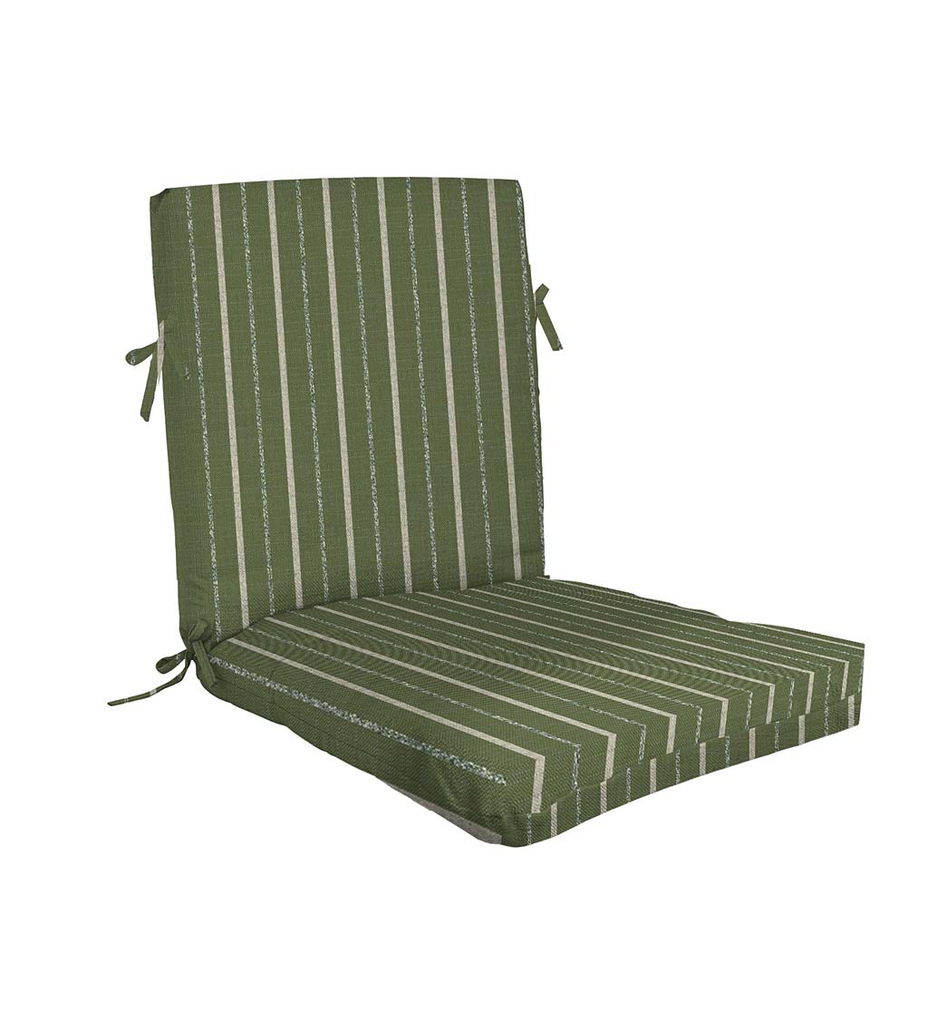 Suntastic Premium Chair Cushion with Ties, 19" x 17" x 2½"