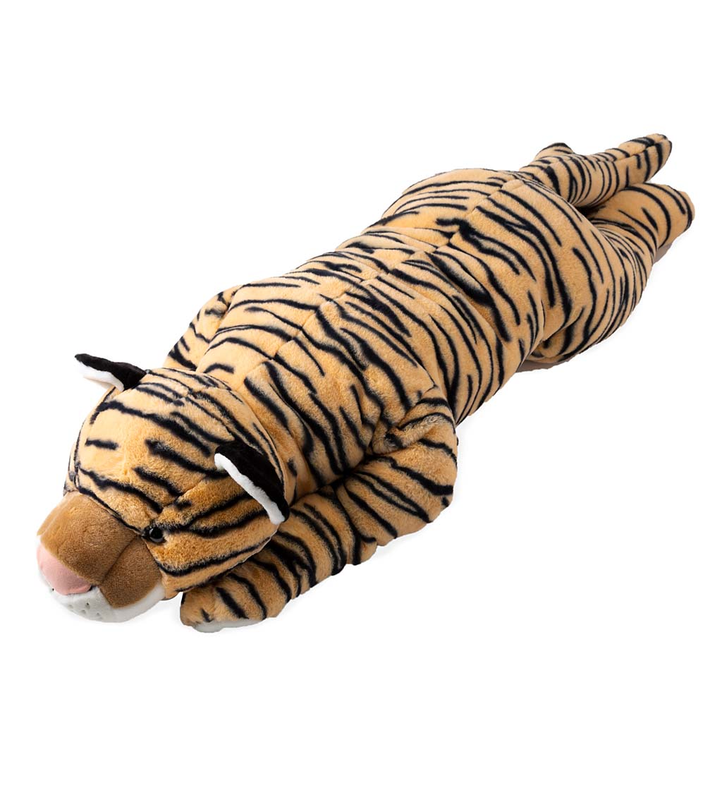 Tiger Plush Cuddle Animal Body Pillow