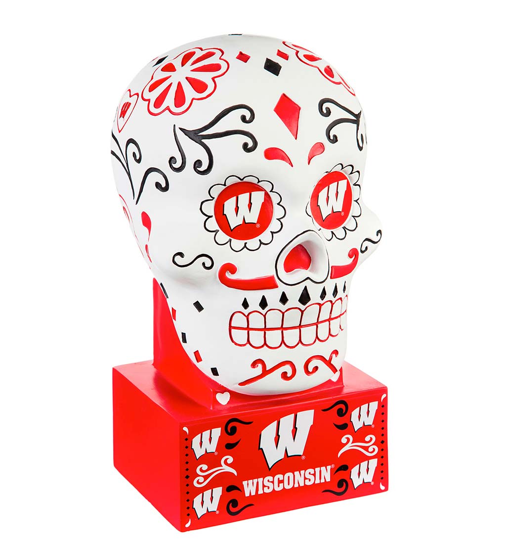 University of Wisconsin-Madison Sugar Skull Statue