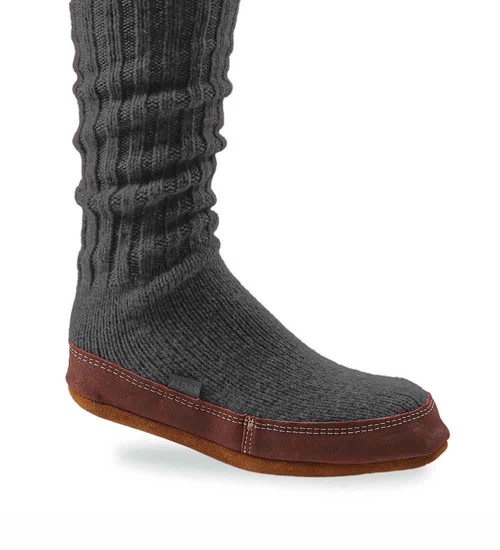 Acorn Slipper Socks for Men and Women